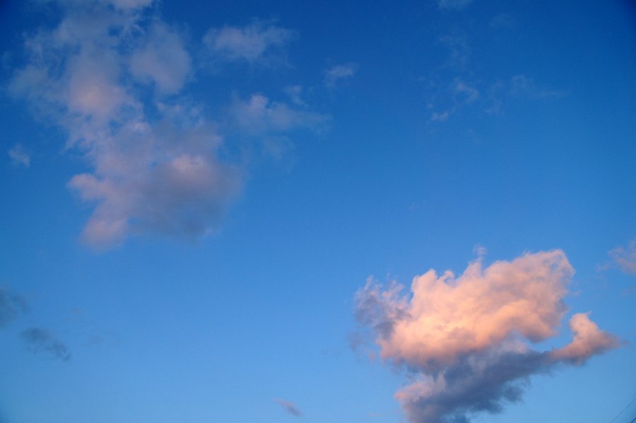 夕暮れ