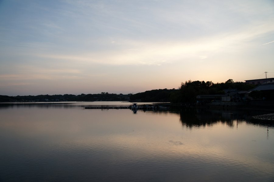 夕暮れ