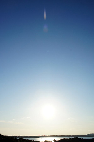 夕暮れ
