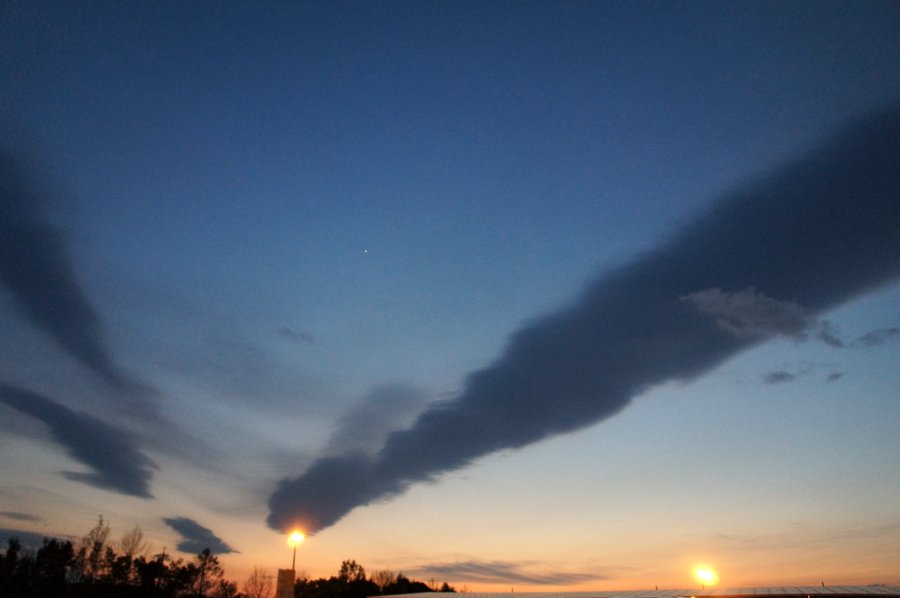 夕暮れ