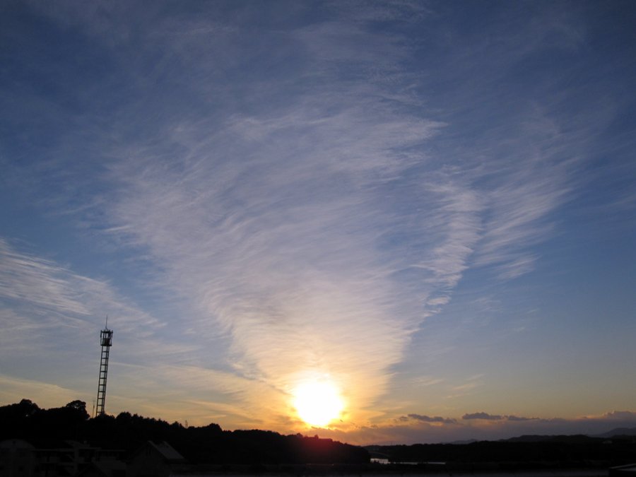 夕暮れ