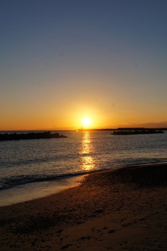 夕陽