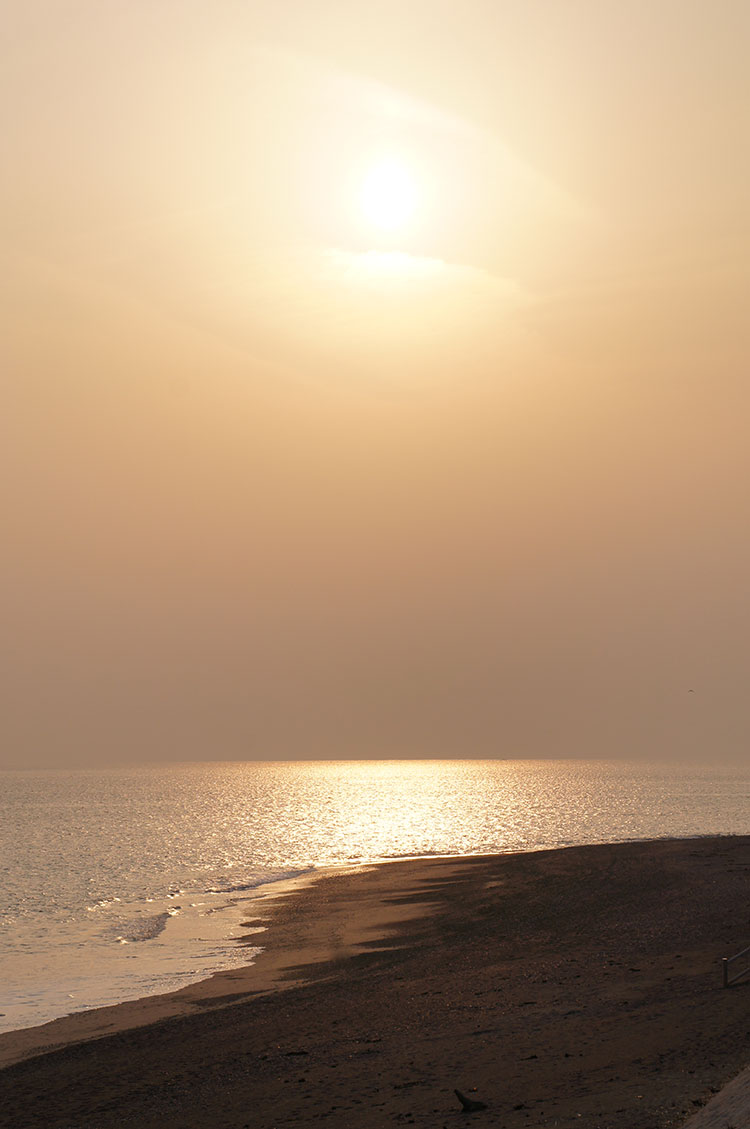 夕暮れ