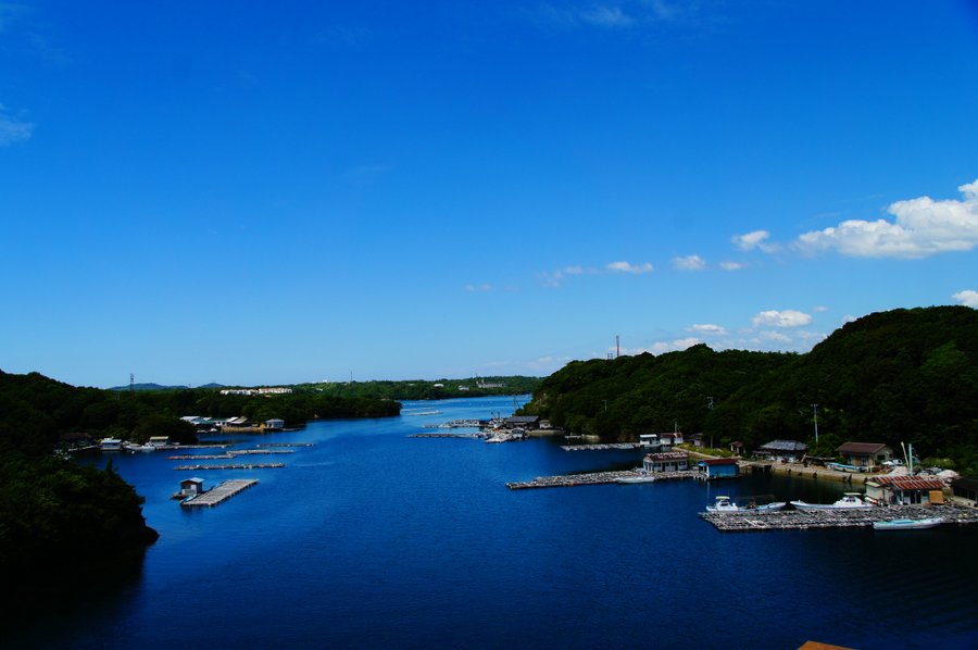 賢島大橋より