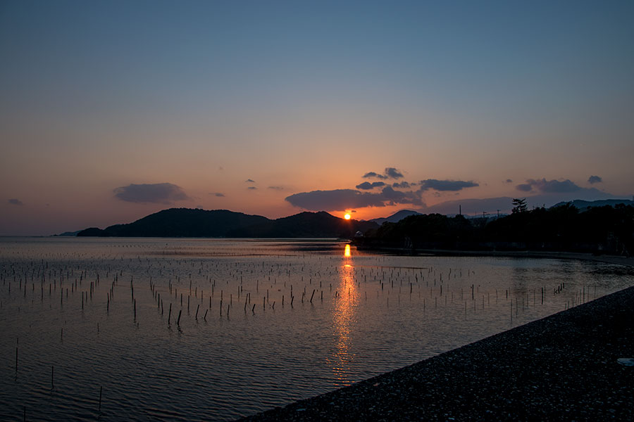 夕陽