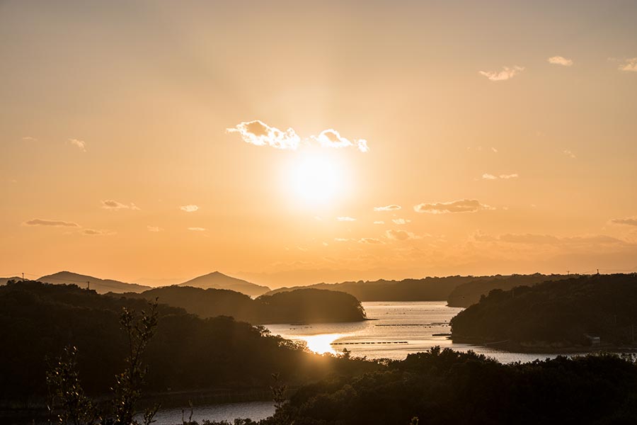 夕陽