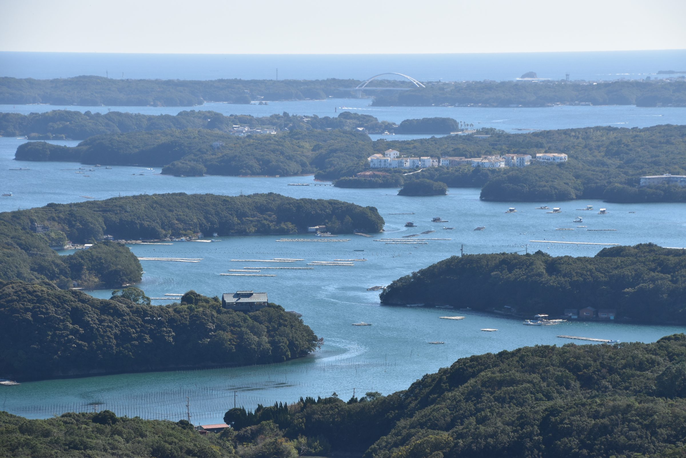 リアス式海岸が一望。#横山展望台#英虞湾(横山展望台)