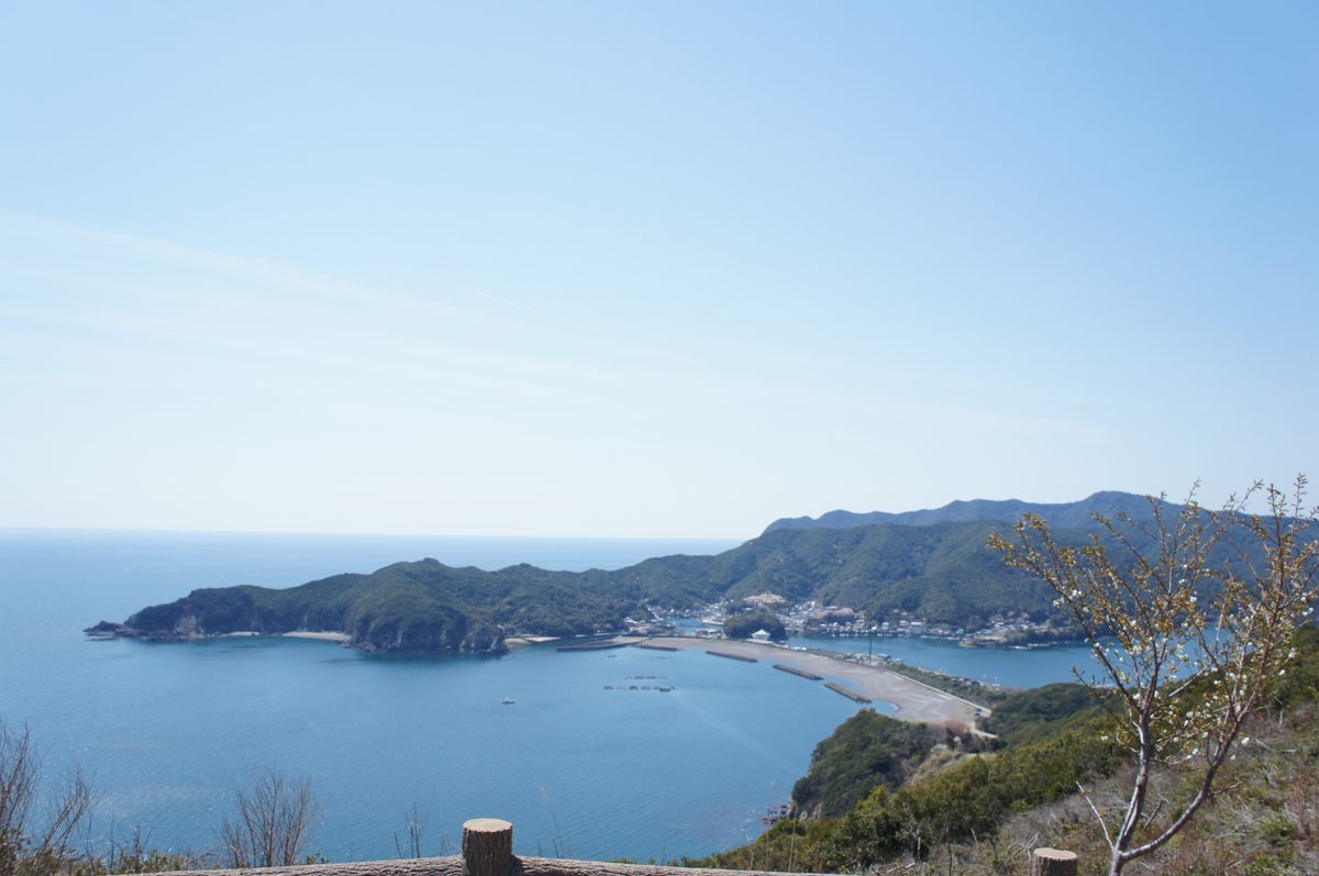 南海展望台からの眺め（2012年4月）